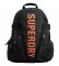 Kaufen Superdry Rucksack aus Canvas mit schwarzer Mountain-Grafik