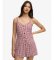Køb Superdry Gingham cami jumpsuit rød