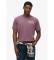 Comprar Superdry T-shirt solta Neo Trad Tattoo rosa