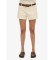 Buy Superdry Hot denim mid-rise white shorts