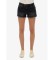Buy Superdry Black mid-rise hot shorts