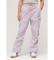 Acheter Superdry Pantalon cargo à taille basse For lilac