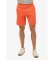 Buy Superdry Logo knit shorts Essential orange