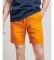 Superdry Vintage orange overdyed shorts