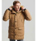 Kopen Superdry Parka Everest bruin met imitatiebont en capuchon