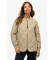 Kp Superdry Jacka Kort Quiltad Fodrad Jacka beige