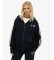 Buy Superdry Athletic Essentials Relaxed Zip navy sweatshirt