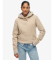Kopen Superdry Essentieel Logo beige sweatshirt