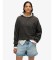 Buy Superdry Grey Athletic Tonal Applique Sweatshirt