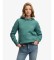 Kup Superdry Bluza z kapturem Essential Logo w kolorze turkusowym
