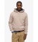 Kaufen Superdry Sweatshirt mit Kapuze und beigefarbenem Mikro-Logo