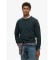 Køb Superdry Sweatshirt med rund hals og logo Essential navy