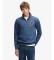 Kaufen Superdry Vintage Athletic Half Sweatshirt mit halbem Reißverschluss, blau