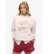 Buy Superdry Loose-fitting sweatshirt with round neck and pink Souvenir graphic
