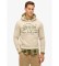 Acheter Superdry Sweat à capuche beige Vintage Heritage avec logo