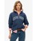 Buy Superdry Athletic Essentials navy half-zip turtleneck sweatshirt