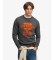 Köp Superdry Sudadera Felt Applique Relaxed grå