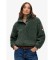 Comprar Superdry Jersey Super Soft Half Zip verde