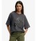 K�p Superdry Tattoo Embellish Oversized T-shirt grå