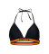 Comprare Superdry Top bikini a triangolo con logo vintage blu scuro
