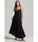 Acheter Superdry Longue robe noire à bretelles