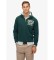 Acheter Superdry Sweatshirt Vintage Athletic Half Zip vert