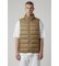 Comprare Ten c Gilet imbottito in piuma marrone