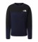 The North Face Sweat-shirt B Slacker bleu marine, noir