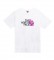 The North Face Easy Relaxed Tee branco, rosa