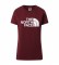 The North Face T-shirt Easy burgundy