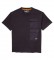 Timberland T-shirt Progressiva preta