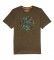 Timberland T-shirt mimetica albero verde