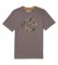 Timberland T-shirt mimetica con albero grigio