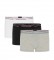 Tommy Hilfiger Pack de 3 Boxers LR Trunk blanco, negro, gris