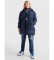 Tommy Jeans Navy quilted plumn coat