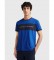 Tommy Hilfiger Camiseta Color Block Con Logo Azul