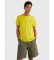 Tommy Hilfiger T-shirt com logotipo Slim amarela