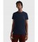 Tommy Hilfiger T-shirt slim fit blu scuro TH Flex