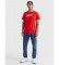 Tommy Jeans Tjm Corp Logo T-shirt vermelha