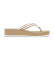 K�p Tommy Hilfiger Riri beige flip flops