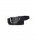 Tommy Hilfiger Cintura New Denton 4.0 in pelle blu navy