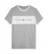 Tommy Hilfiger T-shirt gris avec logo CN SS