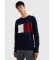 Tommy Hilfiger Stretch Knitted Pullover with navy logo