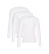 Kopen Tommy Hilfiger Set van 3 witte Essential T-shirts met lange mouwen