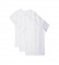 Tommy Hilfiger Pack de 3 Camisetas Stretch V Neck  blanco