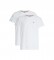 Tommy Jeans Pacote de duas t-shirts brancas e finas