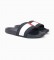 Tommy Hilfiger Tongs en caoutchouc Th Flag Pool Slide marine