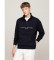 Acheter Tommy Hilfiger Sweatshirt avec col perkins et logo navy