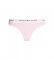 Acheter Tommy Hilfiger String avec logo sur la ceinture rose