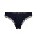 Acheter Tommy Hilfiger Tanga avec logo et dentelle tonale marine
